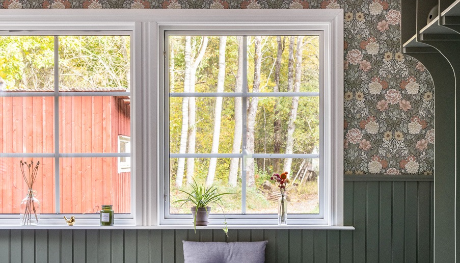 tradition trä fönster från Byggmax