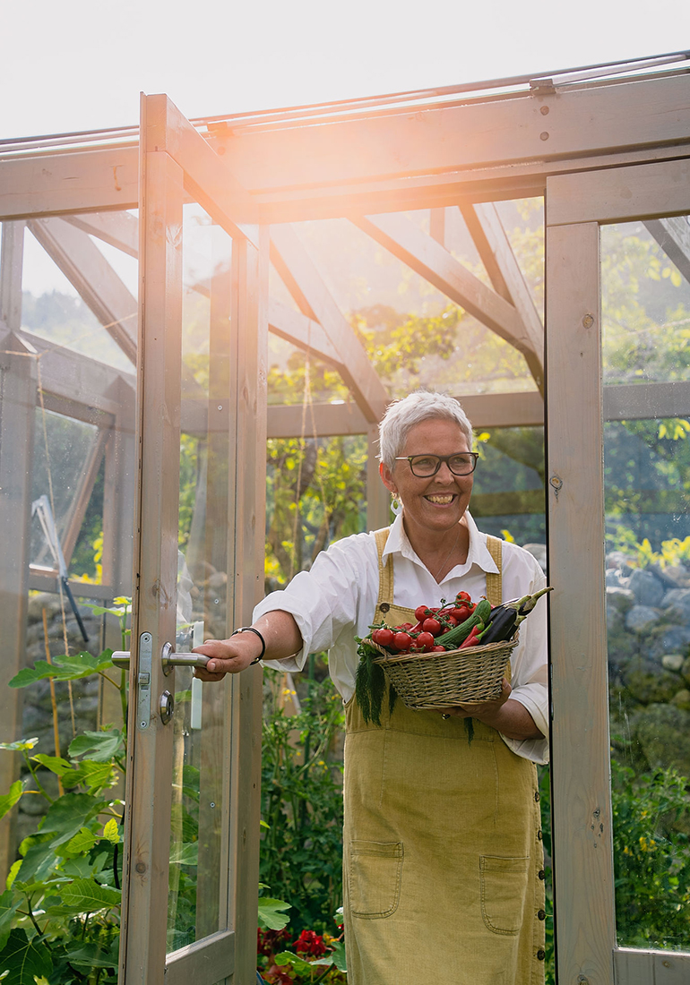 Linnea träväxthus från Skånska Byggvaror