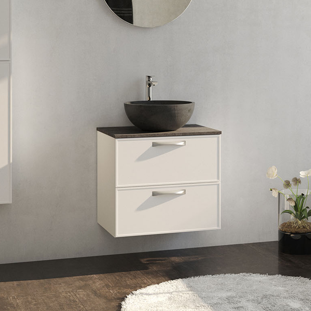 utan tvättställ noro vouge tvättställsskåp 600 mm, vit