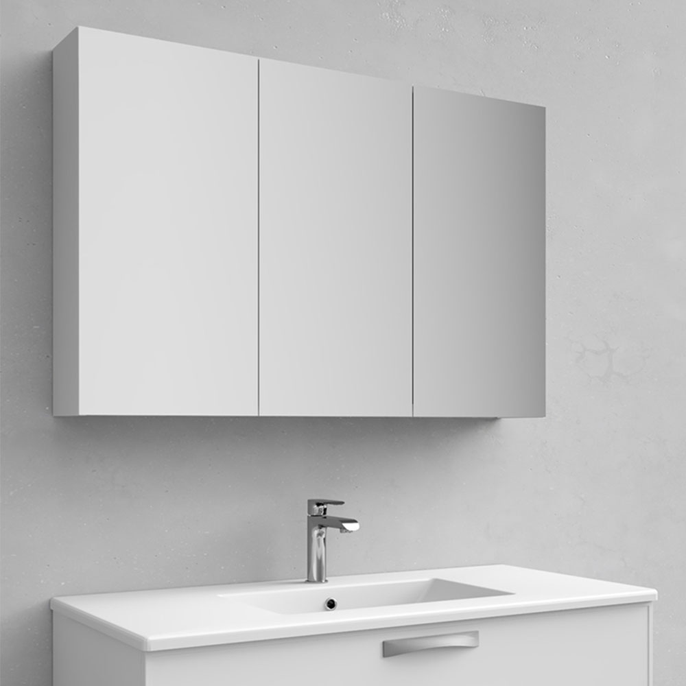 Spegelskåp Noro Flex 1000 Mm, Vit Matt