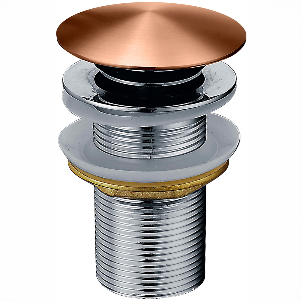 Noro bottenventil Push  utan bräddavlopp