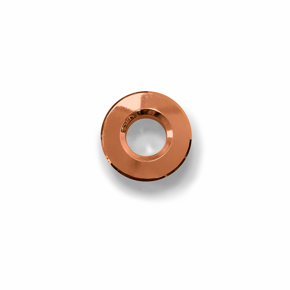 Noro överfyllnadsring kopparfärg till tvättställsblandare