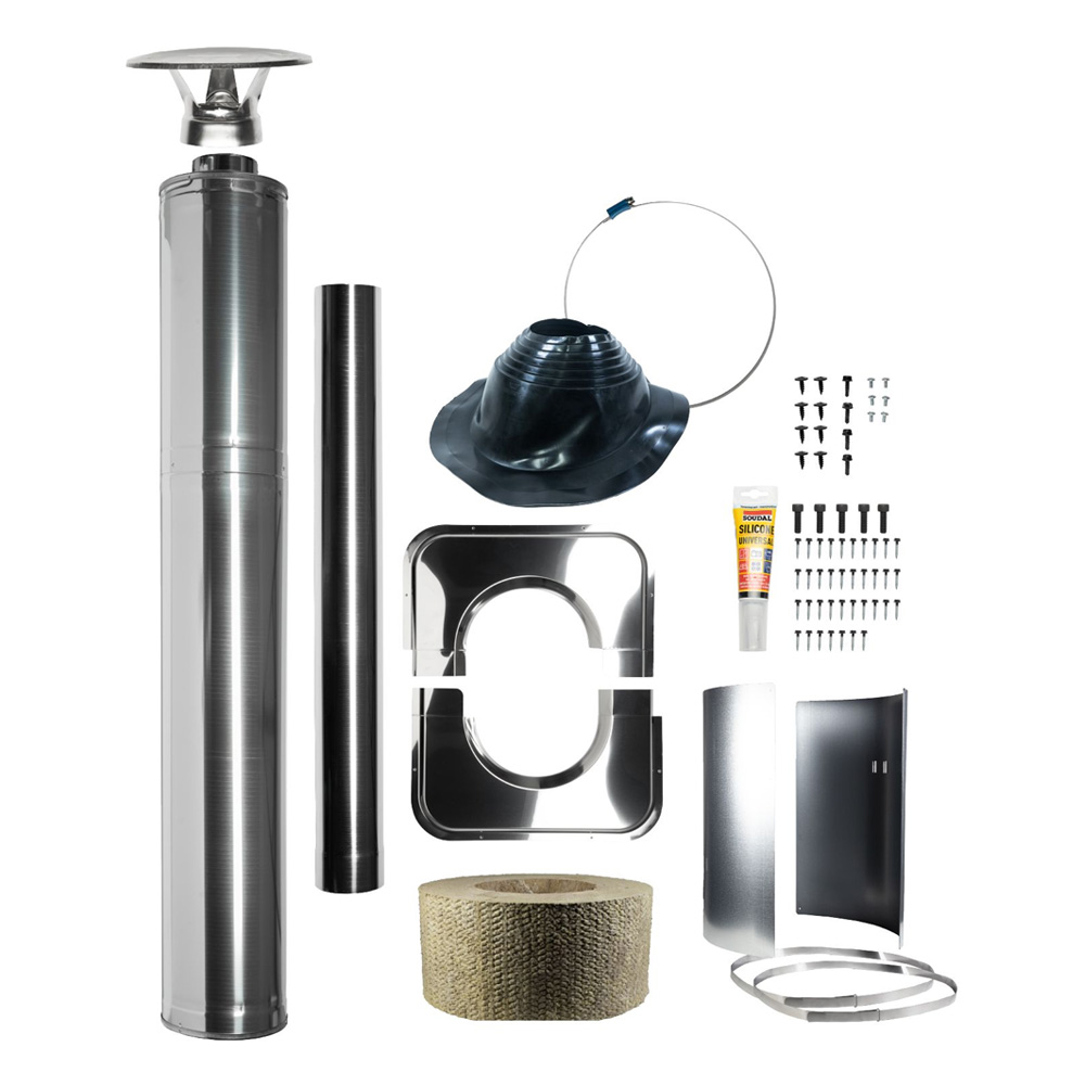 Bastuskorsten Paket 1500 mm