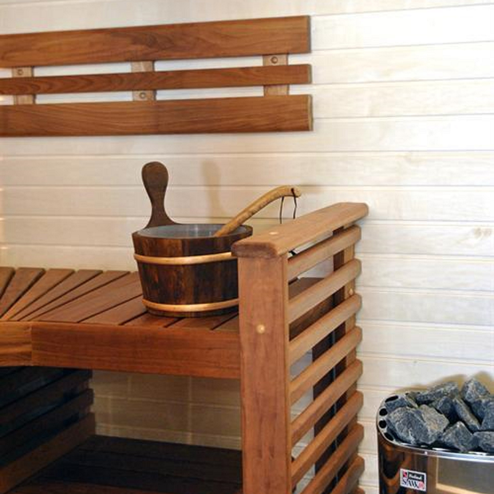 Armstöd/Sida i Asp Sauna Sweden