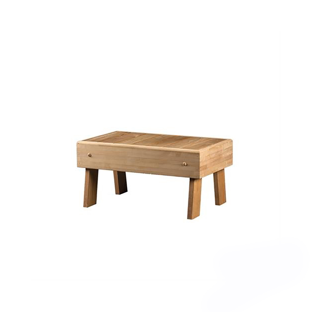 Sauna Sweden Pall 70x40 Cm Värmebehandlad Asp