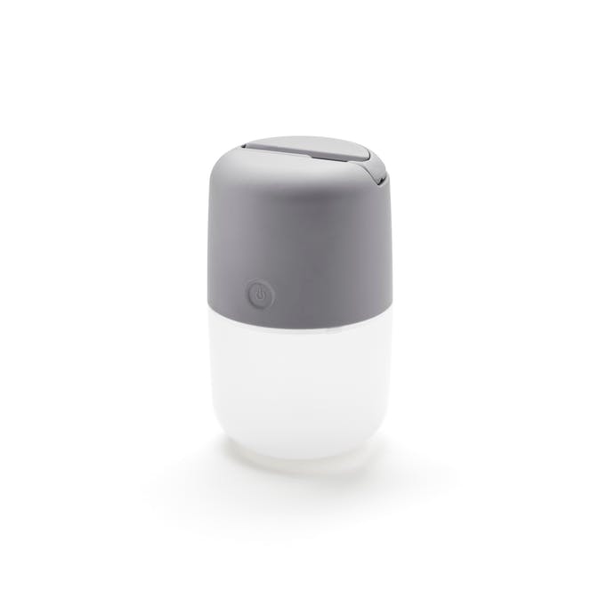 Solcell/USB-lampa Konstsmide Assisi LED Grå