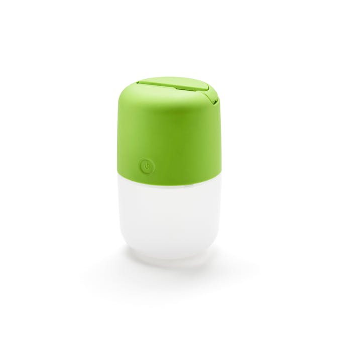 Solcell/USB-lampa Konstsmide Assisi LED Grön