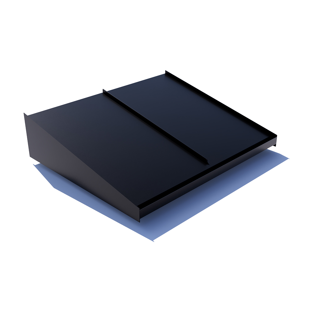 Dybde 1050 Mm Entrétak Medium 1200 Mm, Svart, Antikkhvit