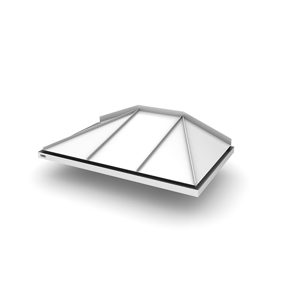 Dybde Fra 955 Mm Hipped - Entrétak Varmhvit, 1600 Mm, 1155 Mm