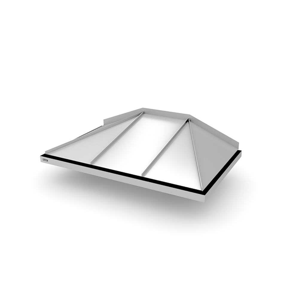 Djup Från 955 Mm Hipped - Entrétak Silvermetallic, 1600 Mm, 1155 Mm