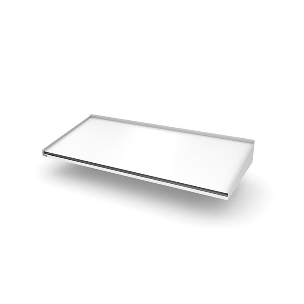 Djup 850 Mm Simple Classic Small - Entrétak Varmvit, 2000 Mm, Vita Spotlights