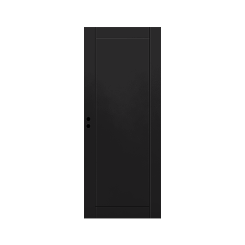 Innerdörr Aspö Grunda Design 8 X 20, Svart