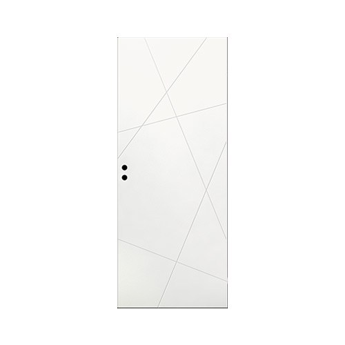 Innerdörr Bergö Grunda Design 7 X 21, Vit