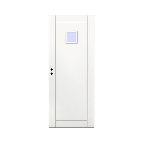 Innerdörr Frösö Grunda Design 9 X 20, Vit, Klarglas