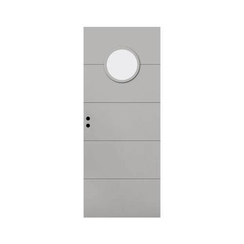 Innerdörr Ingarö Grunda Design 7 X 21, Frostat Glas, Grå