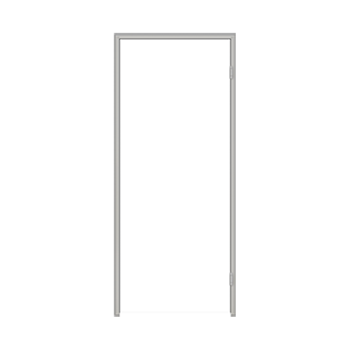 Grå Karm Och Överstycke 10x20