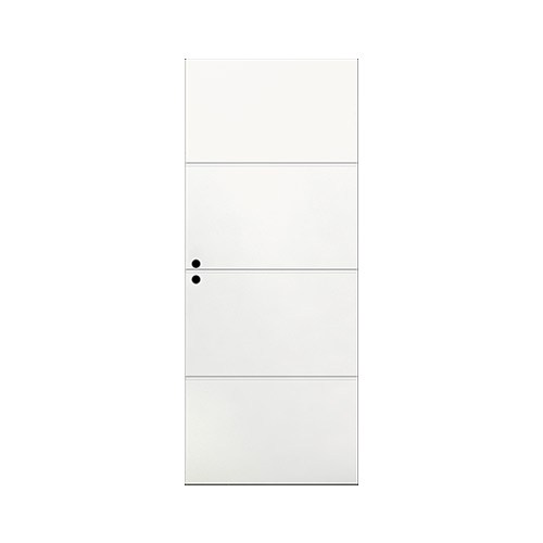 Innerdörr Spårö Grunda Design 7 X 21, Vit