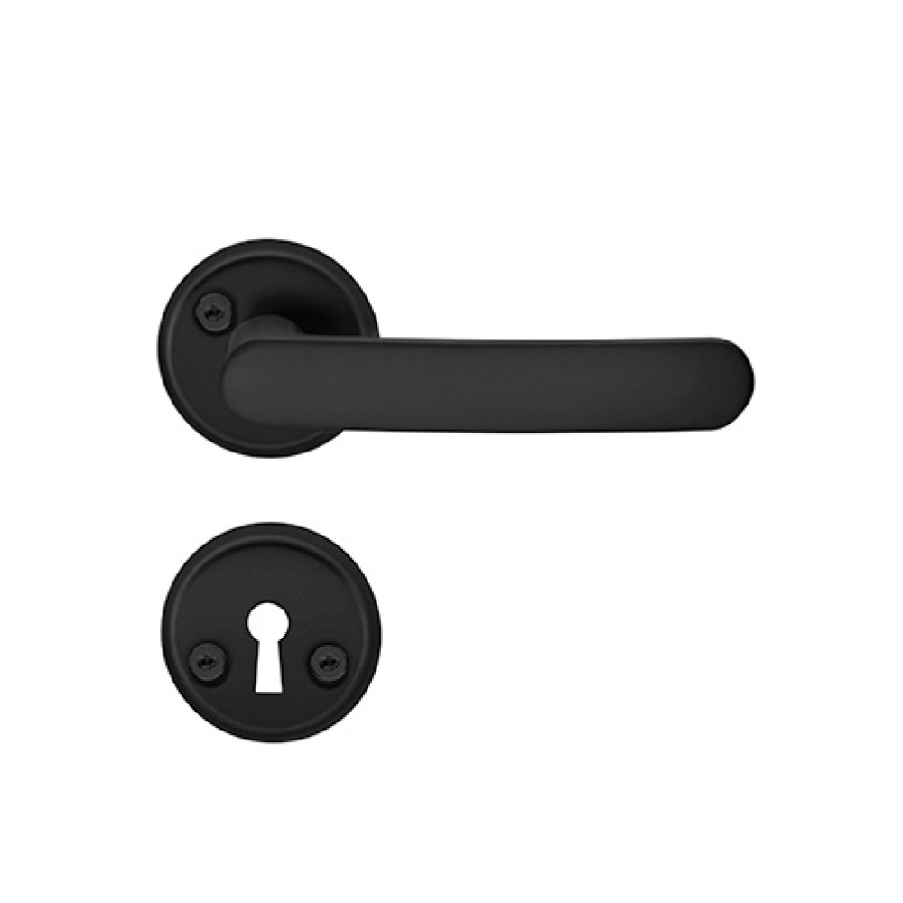 Handtag Mattsvart aluminium