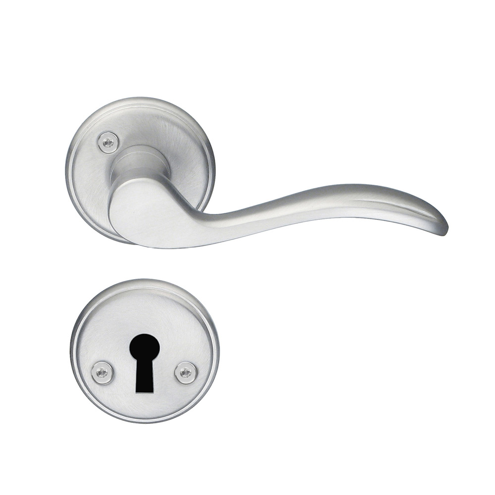 Handtag Borstad krom