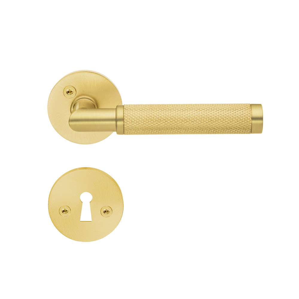 Handtag Borstad mässingsfinish