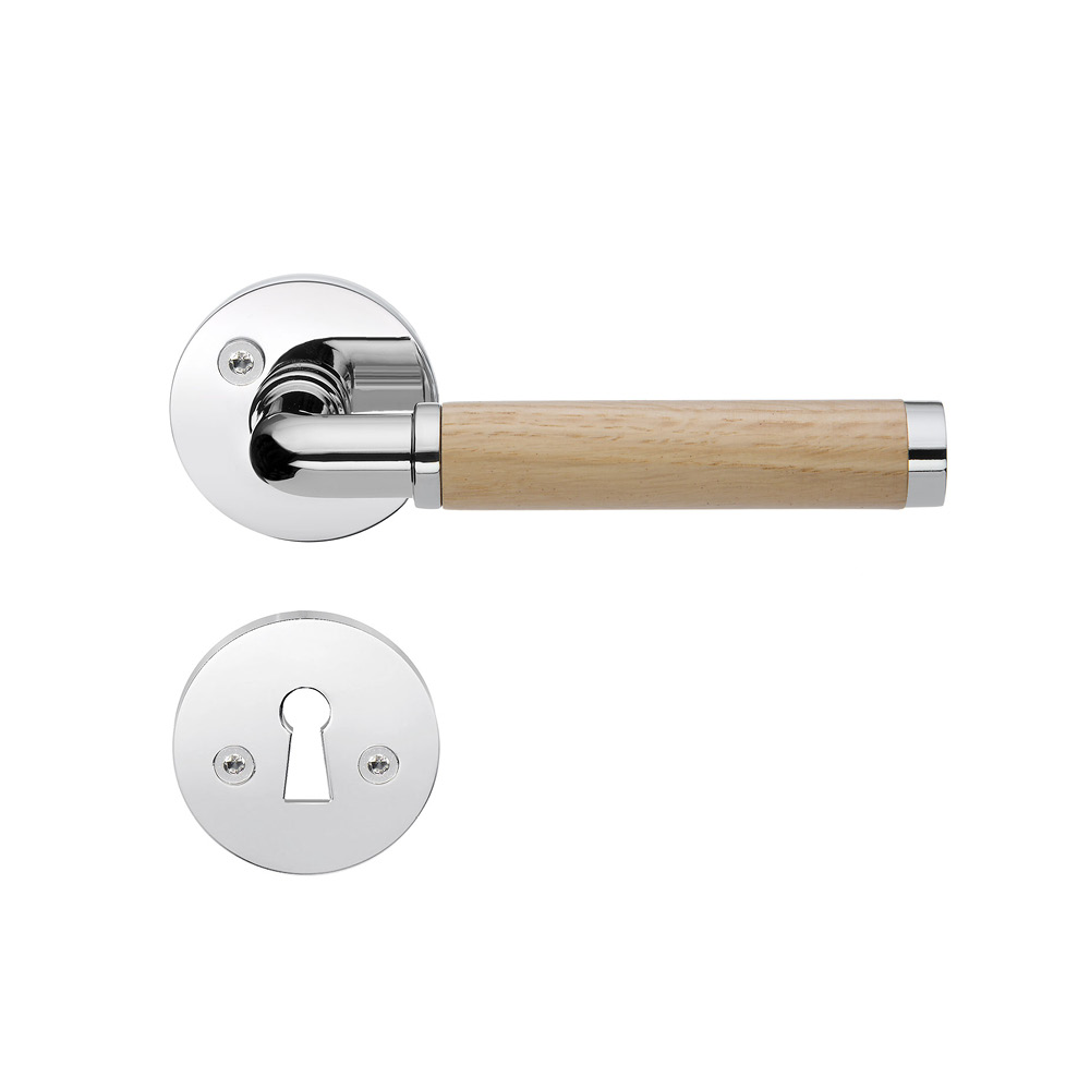 Handtag Polerad krom, ek