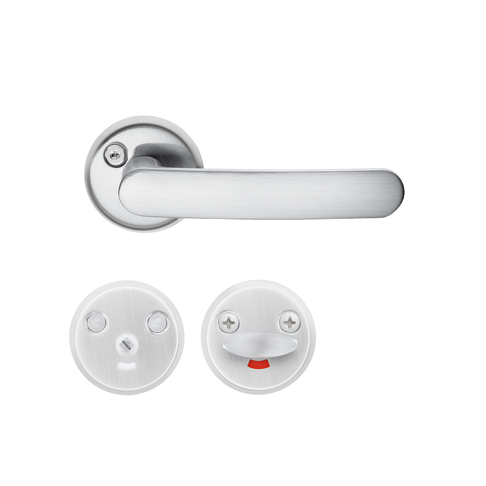 Handtag toalett Borstad nickel