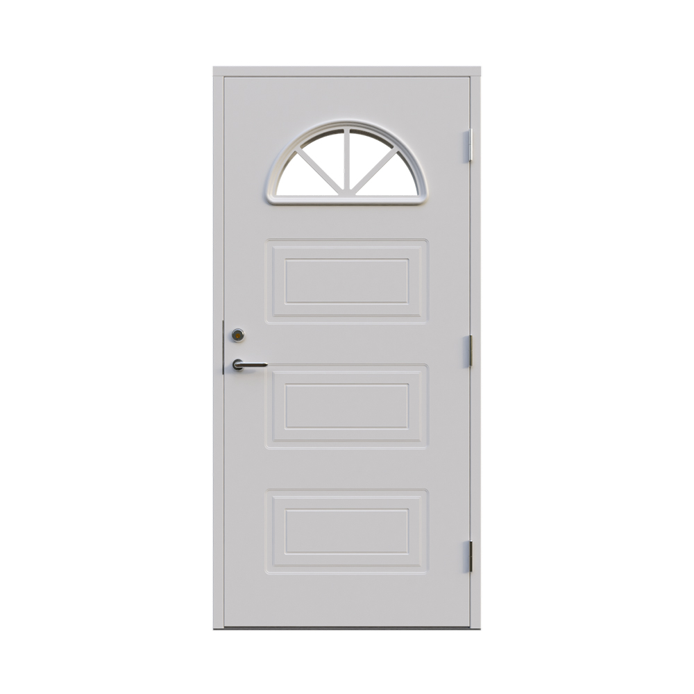 Mälarvik - Enkeldörr med glas Leksandsdörren