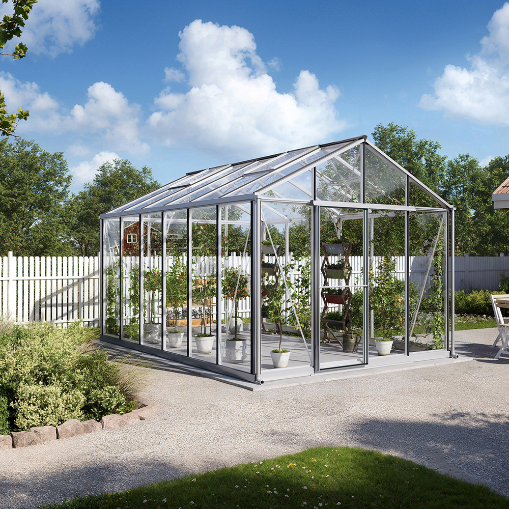 Drivhus Oasen Master Hobby Aluminium, 14,2 M²