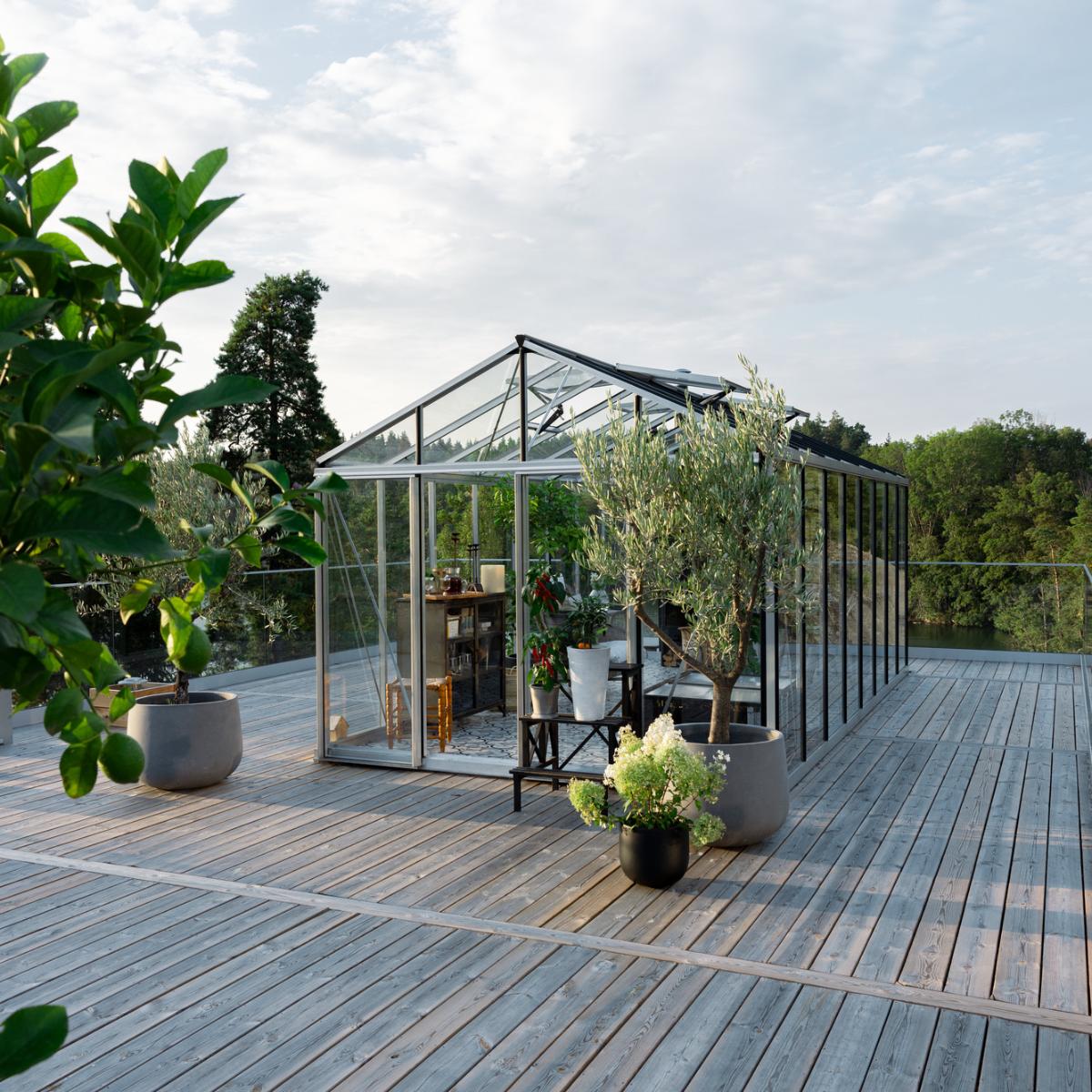 Drivhus Oasen Master Hobby Aluminium, 18,8 M²