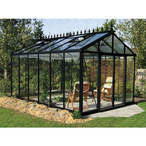 Drivhus Oasen Master Victorian Mørk Grønn, 14,2 M²