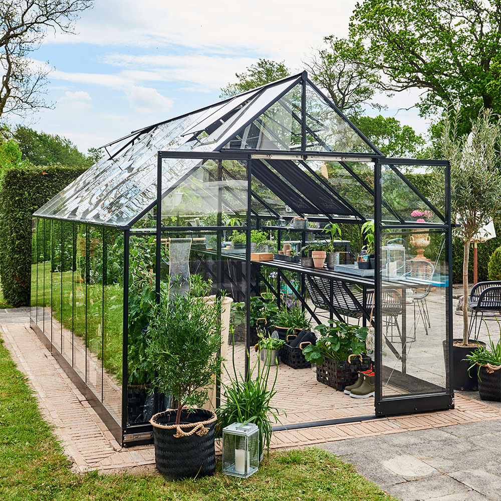 Qube + 12,5 m² Drivhus