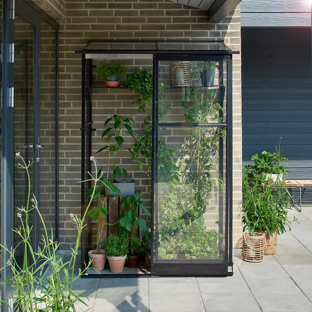 Qube veggdrivhus 0,8 m² - 1,2 m²