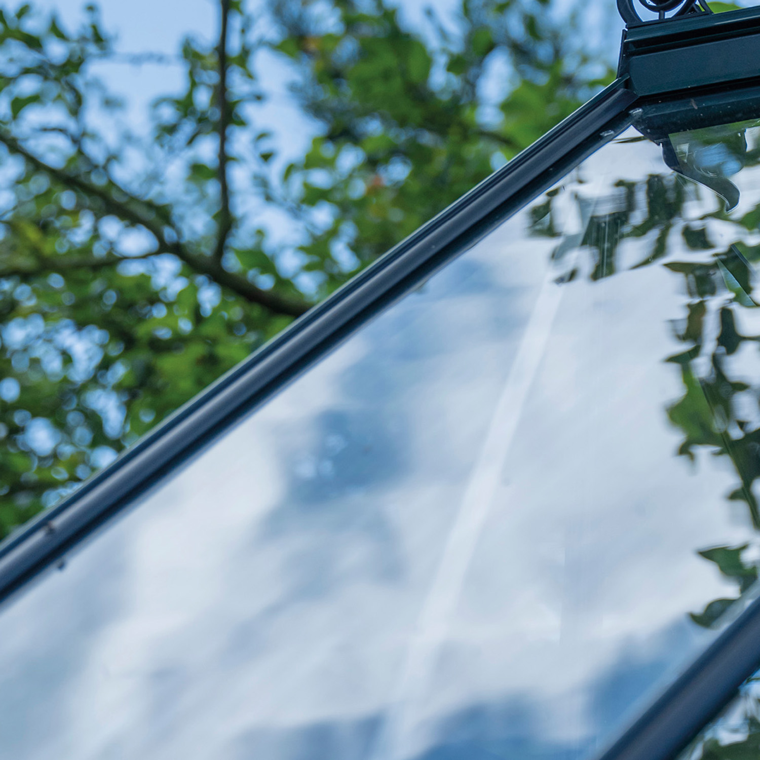 Icon glasslist svart