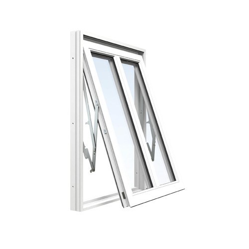 Energi Aluminium Vridfönster med mittpost