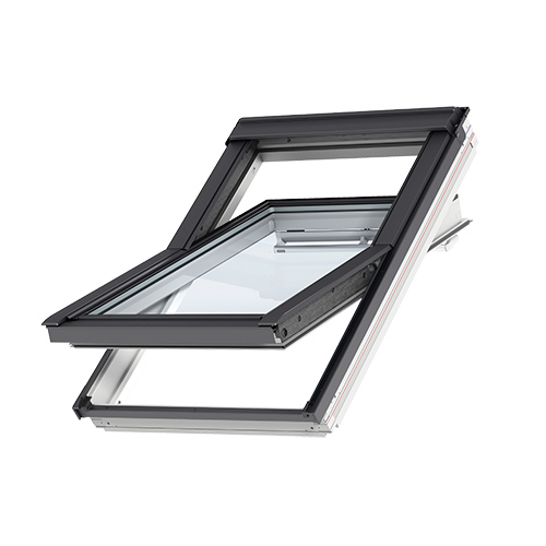 Pivåhängt Velux Takfönster 8 X 14, Vit, Solo 2