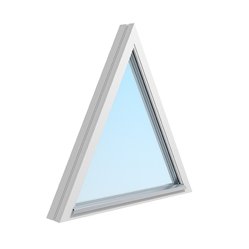 Trekantigt fönster, pyramid Energi Trä