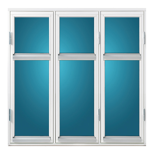 Tradition Kultur Sidohängt Fönster 15, 15, Isolerglas 1,7