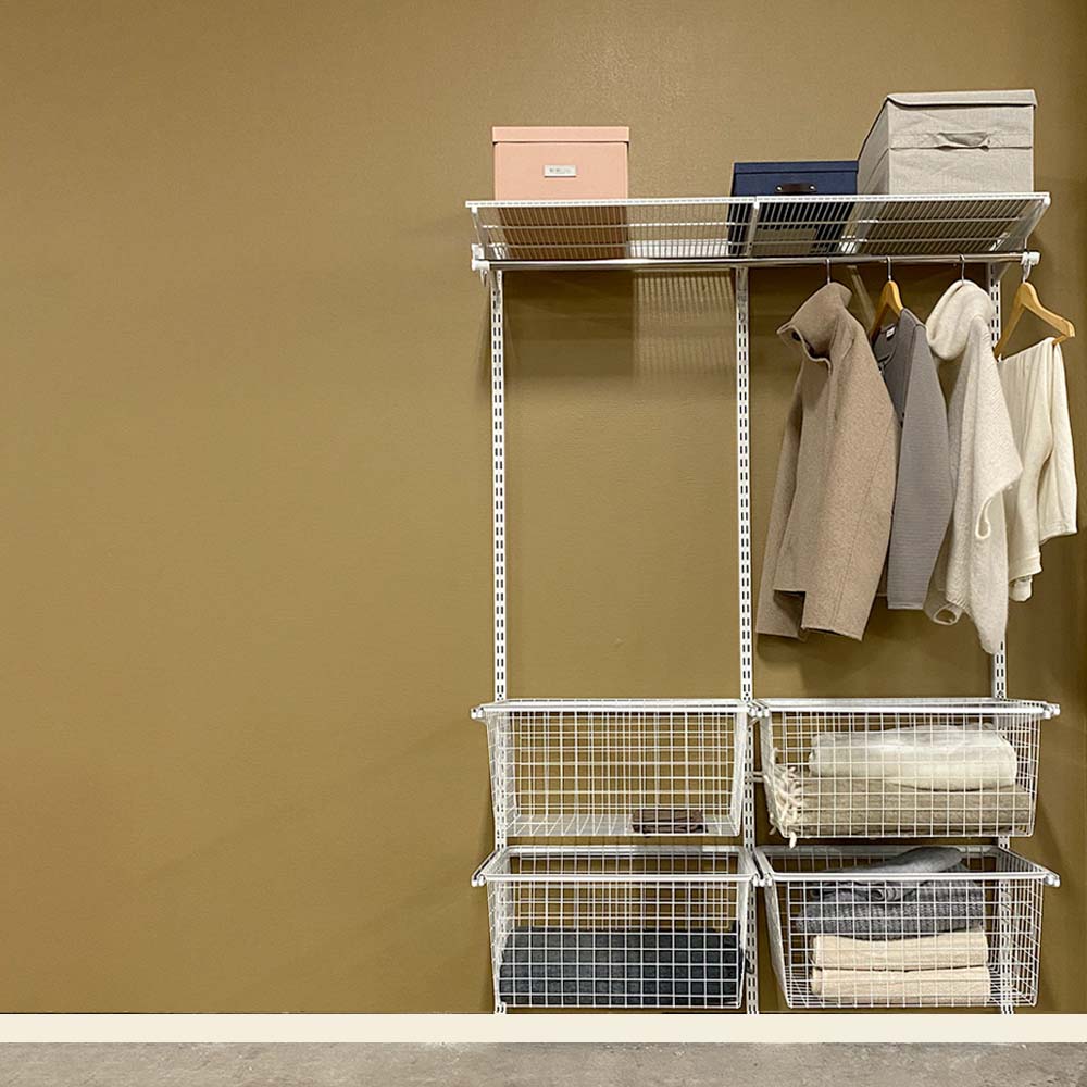 Garderobsinredning - 1220 mm Wiksbo låg