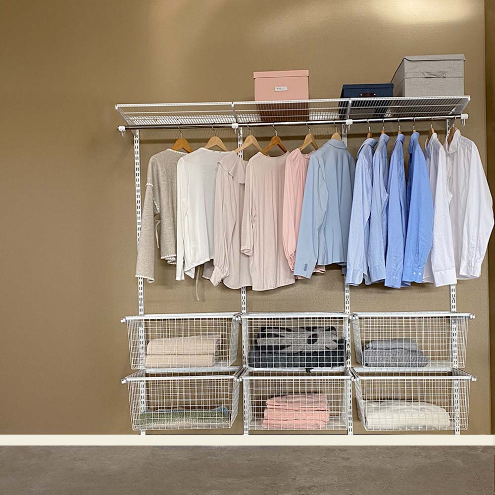 Garderobsinredning - 1840 mm Wiksbo låg