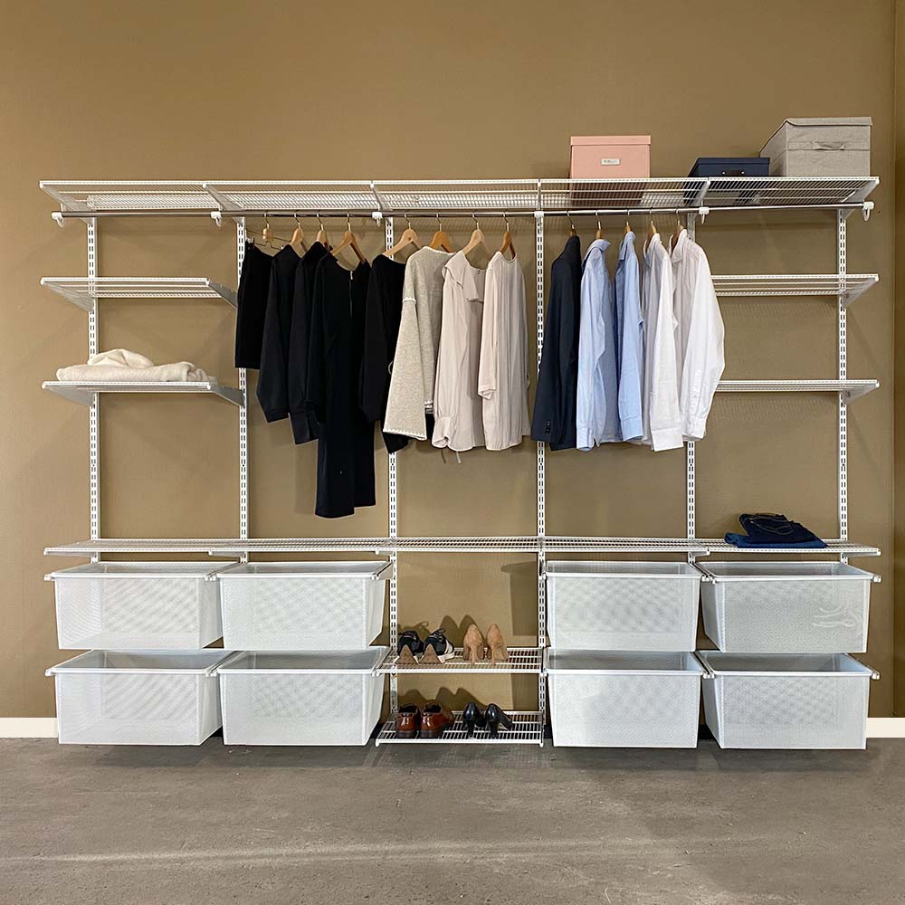 Sovrum - 3100 mm  Wiksbo hög med meshkorgar