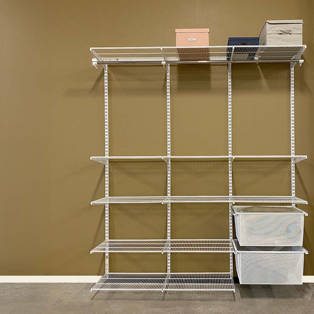 Städ - 1840 mm Wiksbo hög med meshkorgar