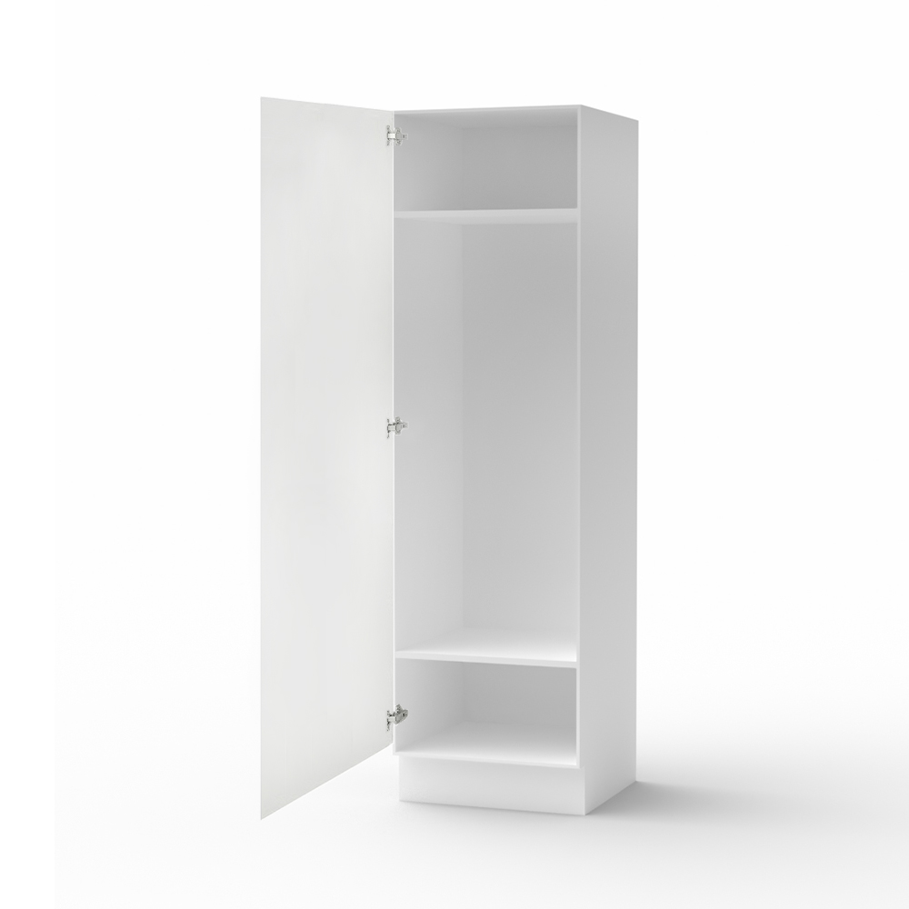 Nord Garderob Med Dörr Högskåp Städ 40 Cm, 195 Cm