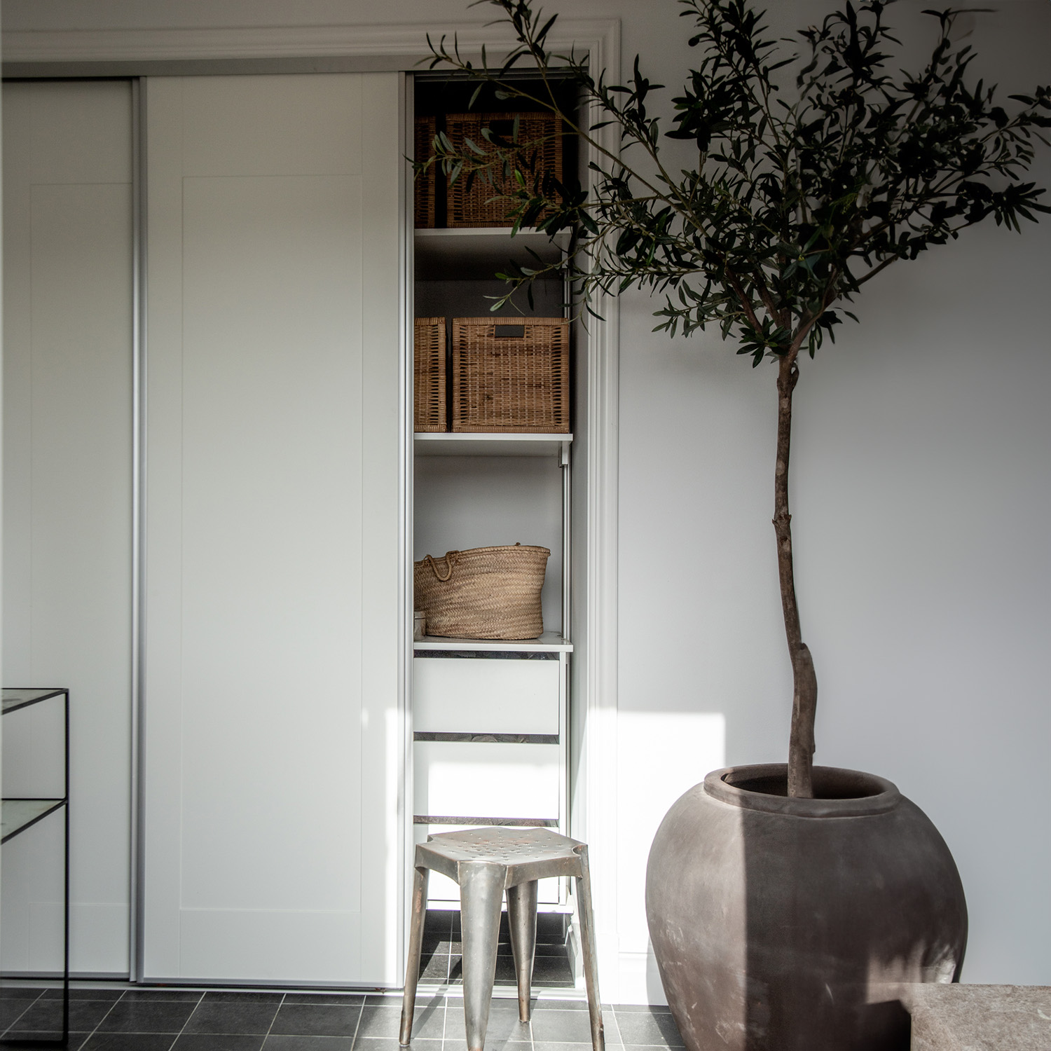 Mix Skjutdörr Tradition Vit 2680 Mm 3 Dörrar