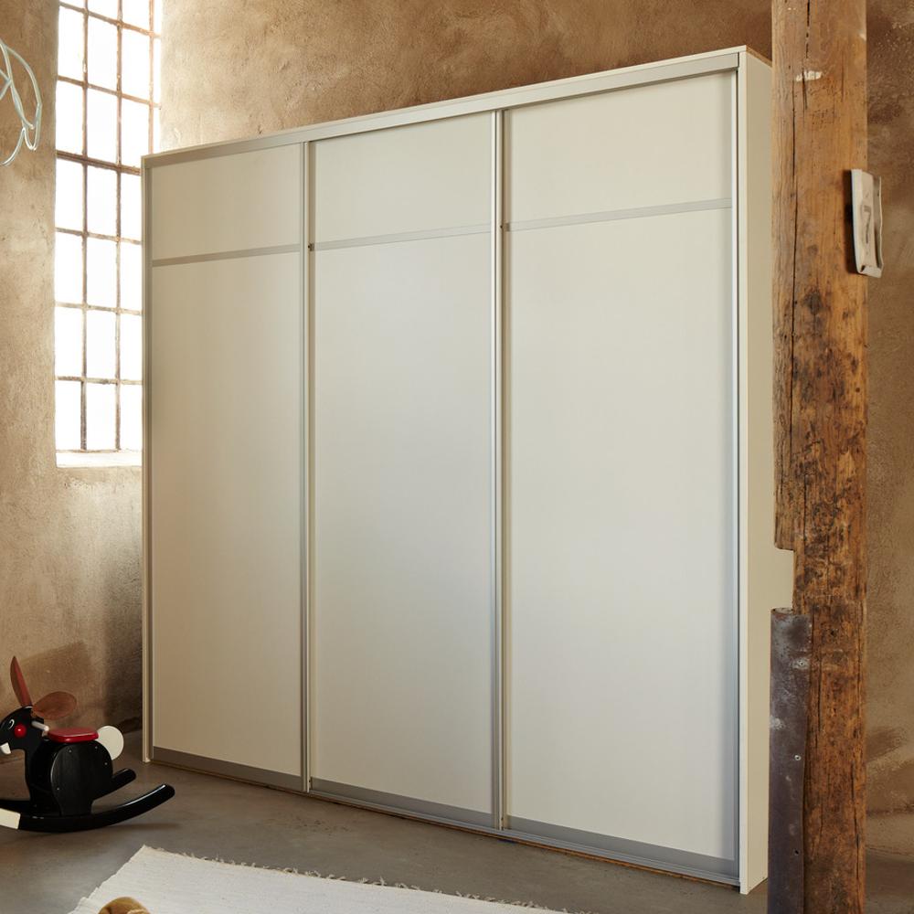 London Skjutdörr - Vändbar Vit/Grå 3160 Mm 4 Dörrar