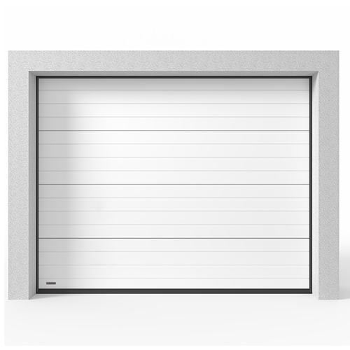 Takskjutport Modern Randig