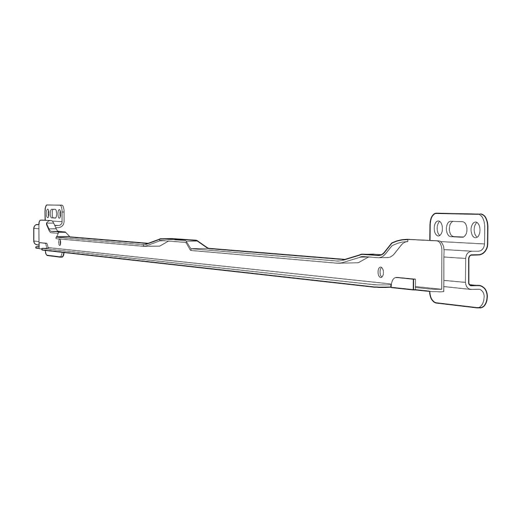 Glideskinne universal, 2 pakn