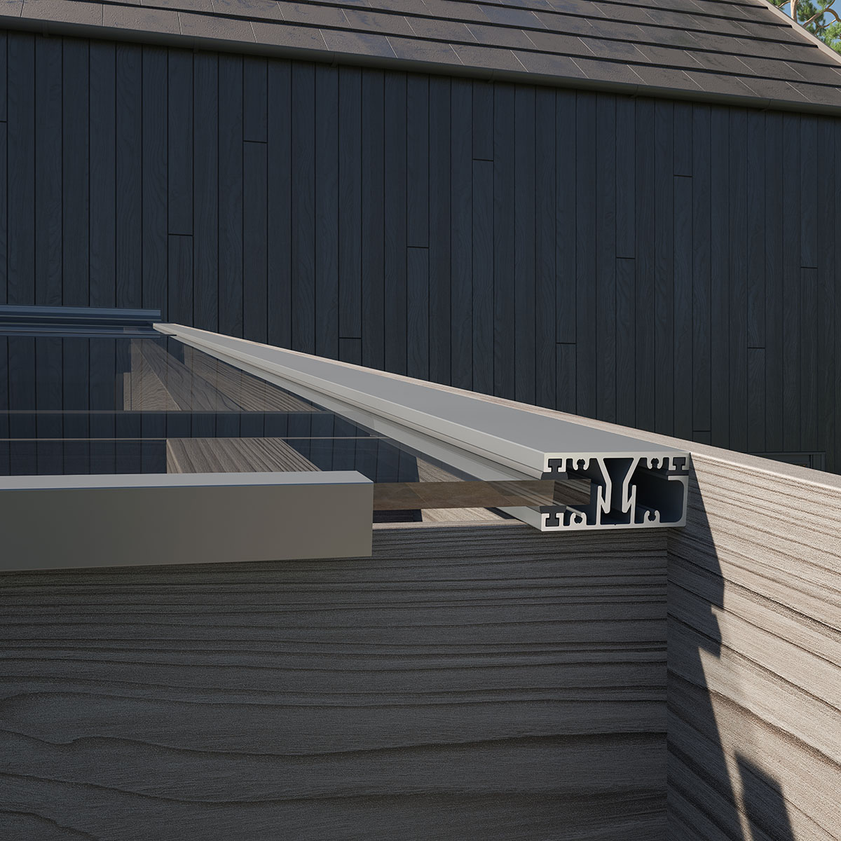 17,8 M² - 26,2 M² Glasstak 5092 X 4000, Uten Reisverk