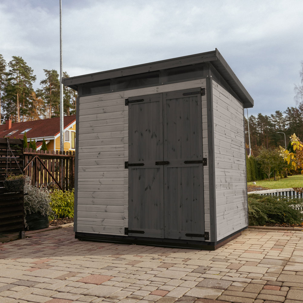 Bod Upyard Strongbox L 3,3 M² Grå