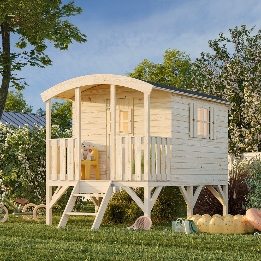 Huck 3,7 m² Lekehytte