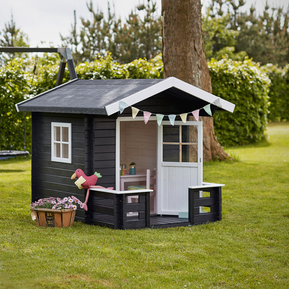 Lekehus Plus 1,8 M² Med Takbekledning Inkl. Tilbehør